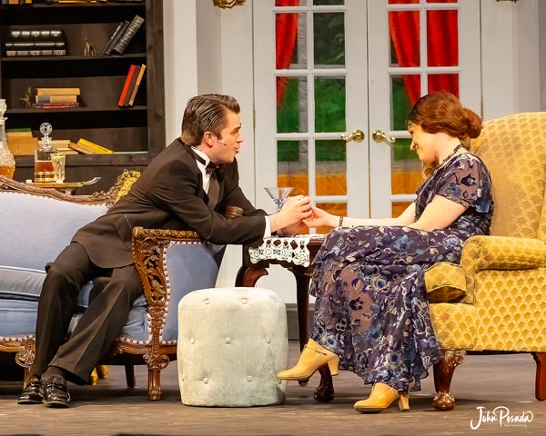 PHOTOS from &#34;Blithe Spirit&#34; at Music Mountain Theatre