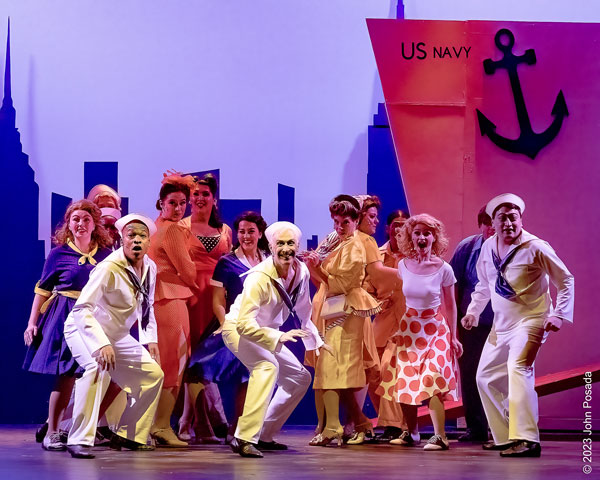 PHOTOS from &#34;On the Town&#34; at Music Mountain Theatre