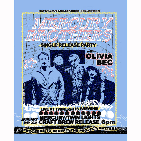 The Mercury Brothers to Celebrate Release of New Single and Limited Edition Craft Beer