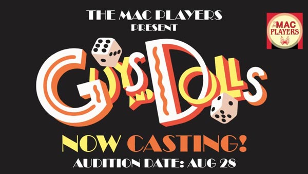 Middletown Arts Center to Hold Auditions for &#34;Guys and Dolls&#34;