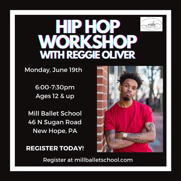 Mill Ballet School Celebrates the 50th Anniversary of Hip-Hop with Reggie Oliver