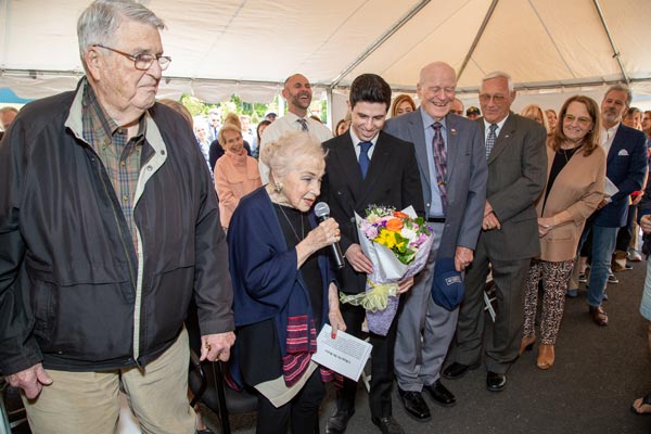 Gordon H. Mansfield Veterans Community dedicated women