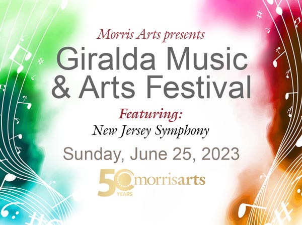 Morris Arts and New Jersey Symphony to Celebrate Milestones at the 39th Annual Giralda Music & Arts Festival