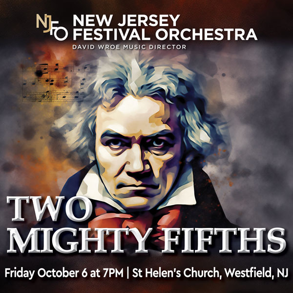 New Jersey Festival Orchestra to open season with &#34;Two Mighty Fifths&#34;