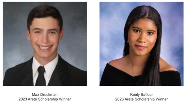 New Jersey Hall of Fame Names 2023 Essay Contest and Areté Scholarship Winners