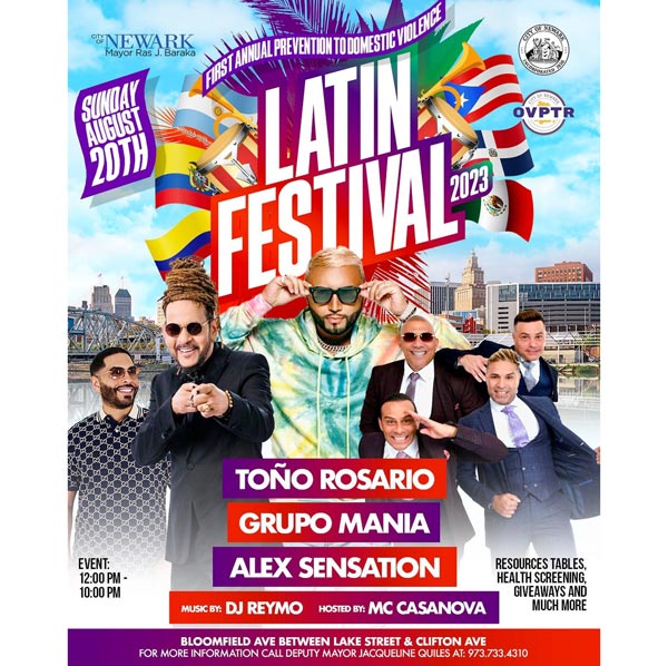 Newark to Hold Annual Latin Festival on Sunday