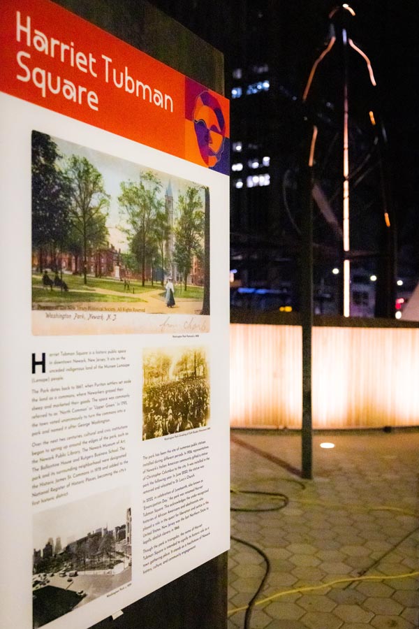 Mayor Baraka Unveils Harriet Tubman Monument