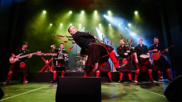 The Newton Theatre presents The Red Hot Chilli Pipers