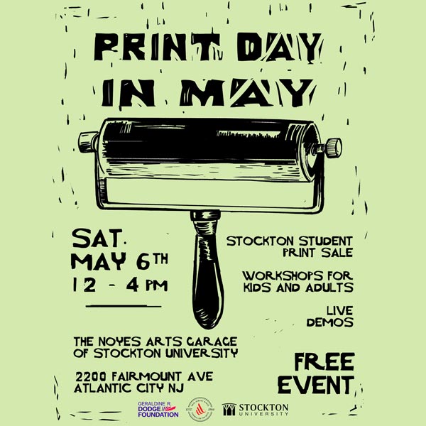Noyes Arts Garage to Host Free Workshops for Print Day on May 6