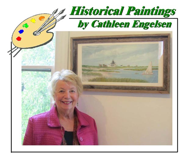 Artwork by Cathleen Englesen On Display at Ocean County Library LBI Branch in May