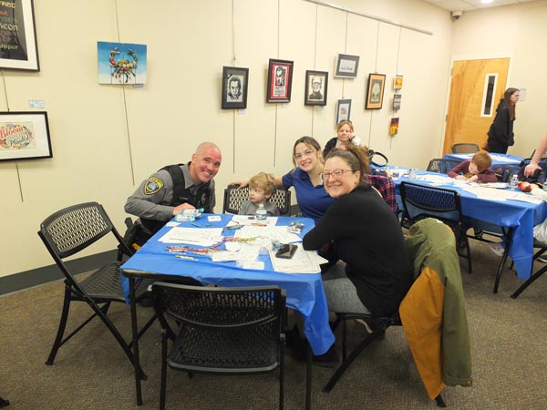 &#34;Cops & Crayons&#34; Draws Hundreds to Ocean County Library Little Egg Harbor Branch