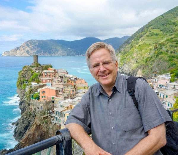 Get Travel Tips from Rick Steves in Ocean County Library's Virtual Author Talk Series