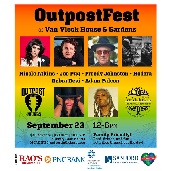 Outpost in the Burbs & Van Vleck House and Gardens to present OutpostFest on Saturday