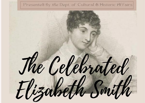 Book Talk: "The Celebrated Elizabeth Smith: Crafting Genius and Transatlantic Fame in the Romantic Era"