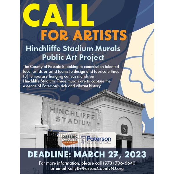 Call for Artists: Hinchliffe Stadium Murals Public Art Project