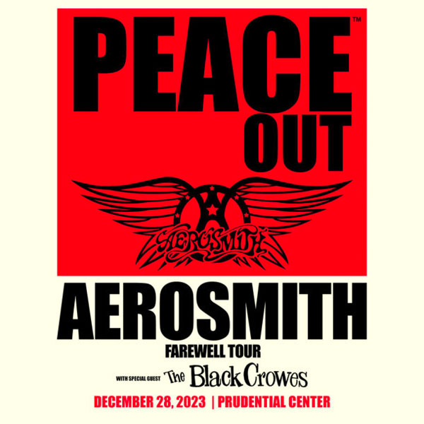 Aerosmith Announces Final Tour; Shows in Philly, Newark, and MSG Announced with Special Guest The Black Crowes