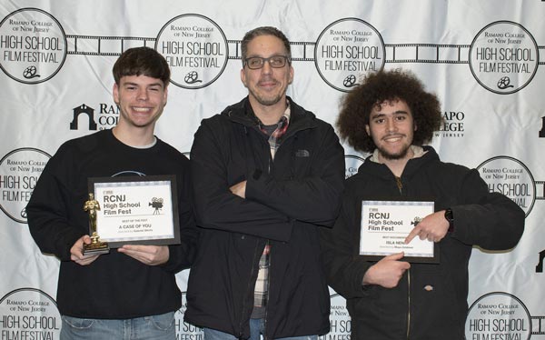 High School Filmmakers Recognized and Awarded At Ramapo College