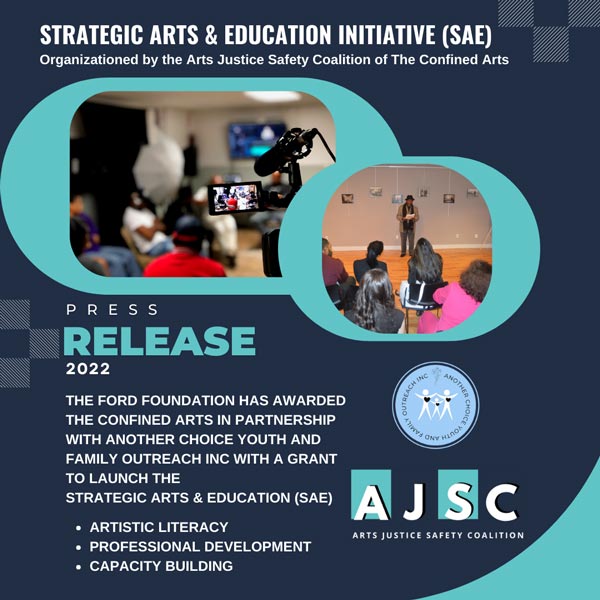 Strategic Arts & Education (SAE) Initiative Launched, Fueled by The