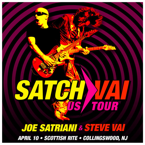 Scottish Rite Auditorium presents Joe Satriani & Steve Vai
