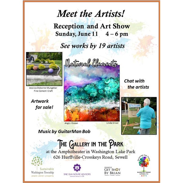 The Gallery in the Park hosts Meet the Artists Reception and Art Show on June 11th