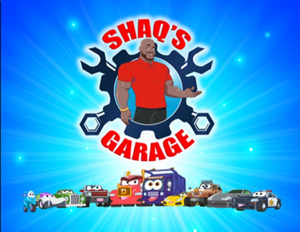 "Shaq's Garage" Series Debuts Across All Kartoon Channel!