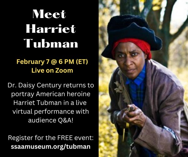 Stoutsburg Sourland African American Museum presents &#34;Meet Harriet Tubman&#34;