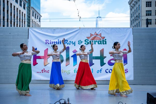 NJ's Largest Color Walk & Festival of Colors with Dance & Music Attracts Thousands to Jersey City & Hoboken