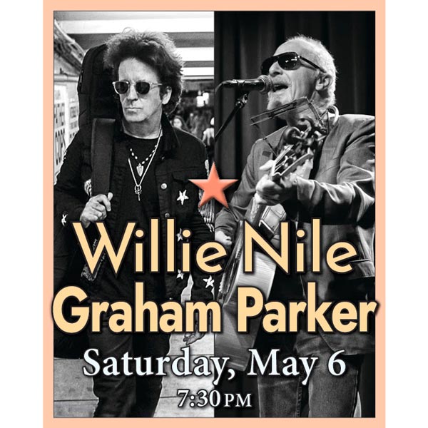At The Tabernacle presents Willie Nile & Graham Parker