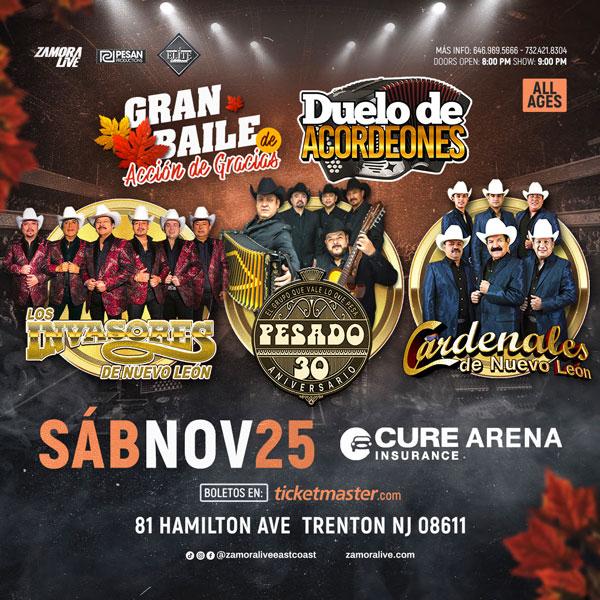 Cure Insurance Arena presents Duelo de Acordeones