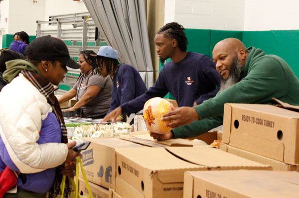 200-plus Greater Newark Families Receive Turkey, Groceries at UCC "Friendsgiving" Distribution