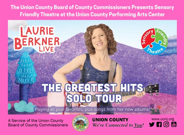 Sensory Friendly "Queen of Kids' Music" Comes to the Union County Performing Arts Center, on April 2nd