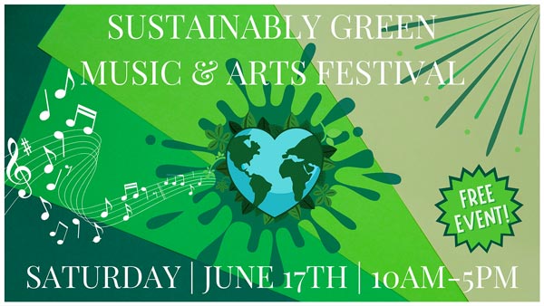 Washington Borough's Sustainably Green Music & Arts Fest Kicks off Farmers Market Season on June 17th