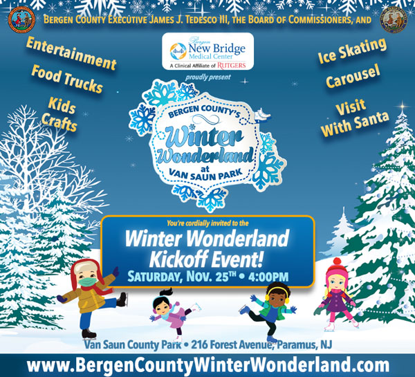 Bergen County's Winter Wonderland Opens This Weekend