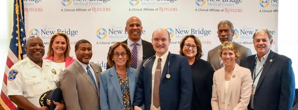 Bergen New Bridge Medical Center Welcomes Booker, Gottheimer to Announce Lifesaving Opioid Legislation