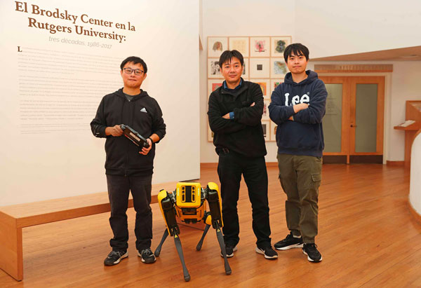 Engineering Professor and Students Map Rutgers Art Museum