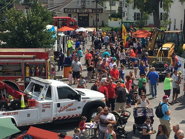 Touch A Truck event in Downtown Hammonton on Sunday