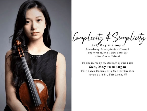 The Adelphi Orchestra Presents &#34;Complexity & Simplicity&#34; with SoHyun Ko