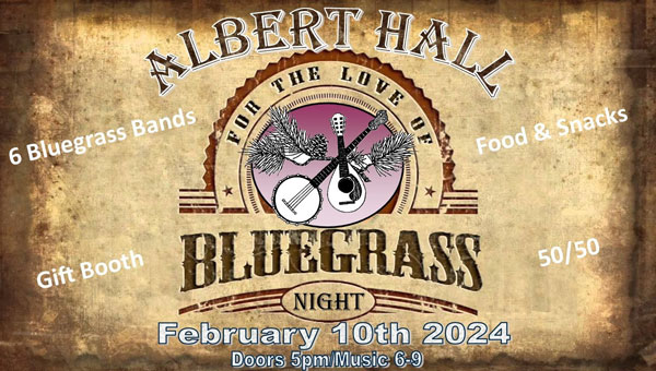 Albert Music Hall presents Bluegrass Night