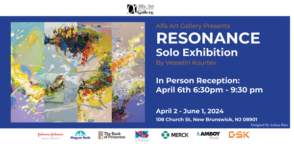 Alfa Art Gallery presents &#34;Resonance&#34; - a solo exhibition of Vesselin Kourtev