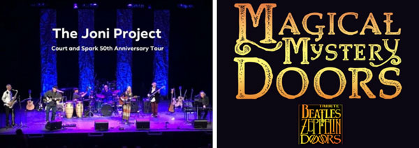 Axelrod PAC presents The Joni Project and Magical Mystery Doors