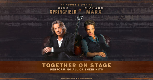 Count Basie Center for the Arts presents Rick Springfield + Richard Marx