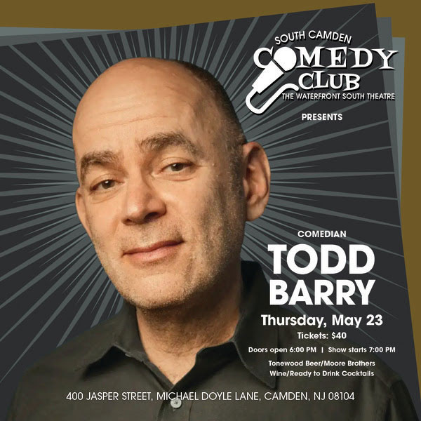 South Camden Comedy Club presents Todd Barry