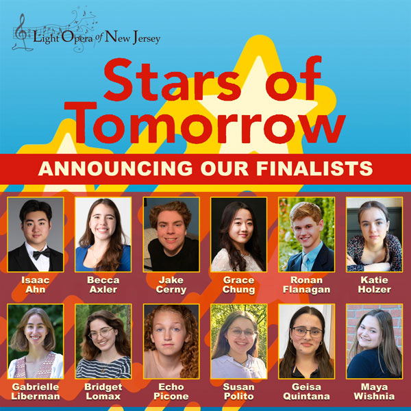 Light Opera of NJ Hosts &#34;Stars of Tomorrow&#34; Vocal Competition Finals