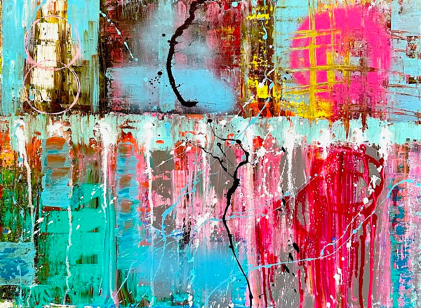 The Middletown Arts Center presents Tracey Ann Finley Art: Abstracts vs. Outsiders Exhibition
