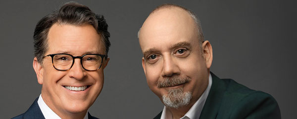 NJPAC presents A Conversation with Stephen Colbert and Paul Giamatti