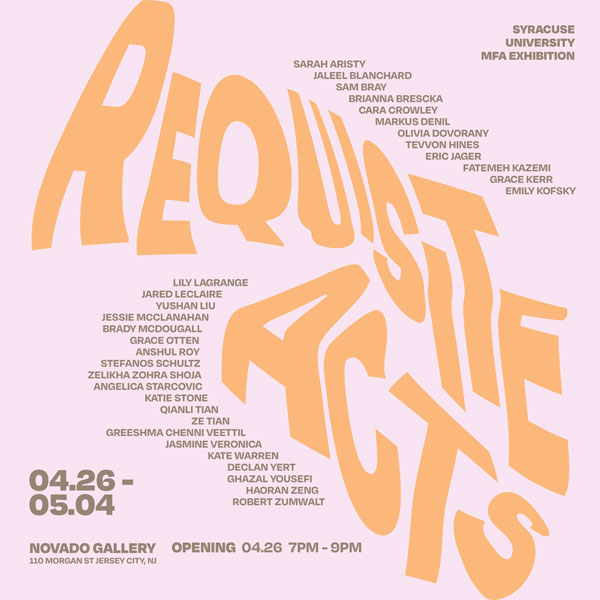 Novado Gallery presents "Requisite Acts"