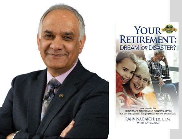 Rajiv Nagaich to Reveal Retirement Plan Traps in Ocean County Library Virtual Author Talk