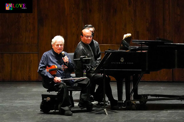 &#34;Simply Stunning!&#34; Itzhak Perlman LIVE! at STNJ