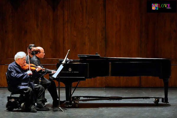 &#34;Simply Stunning!&#34; Itzhak Perlman LIVE! at STNJ