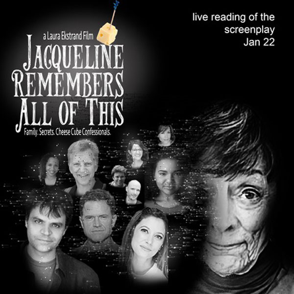 Vivid Stage presents screenplay reading of &#34;Jacqueline Remembers All of This&#34;